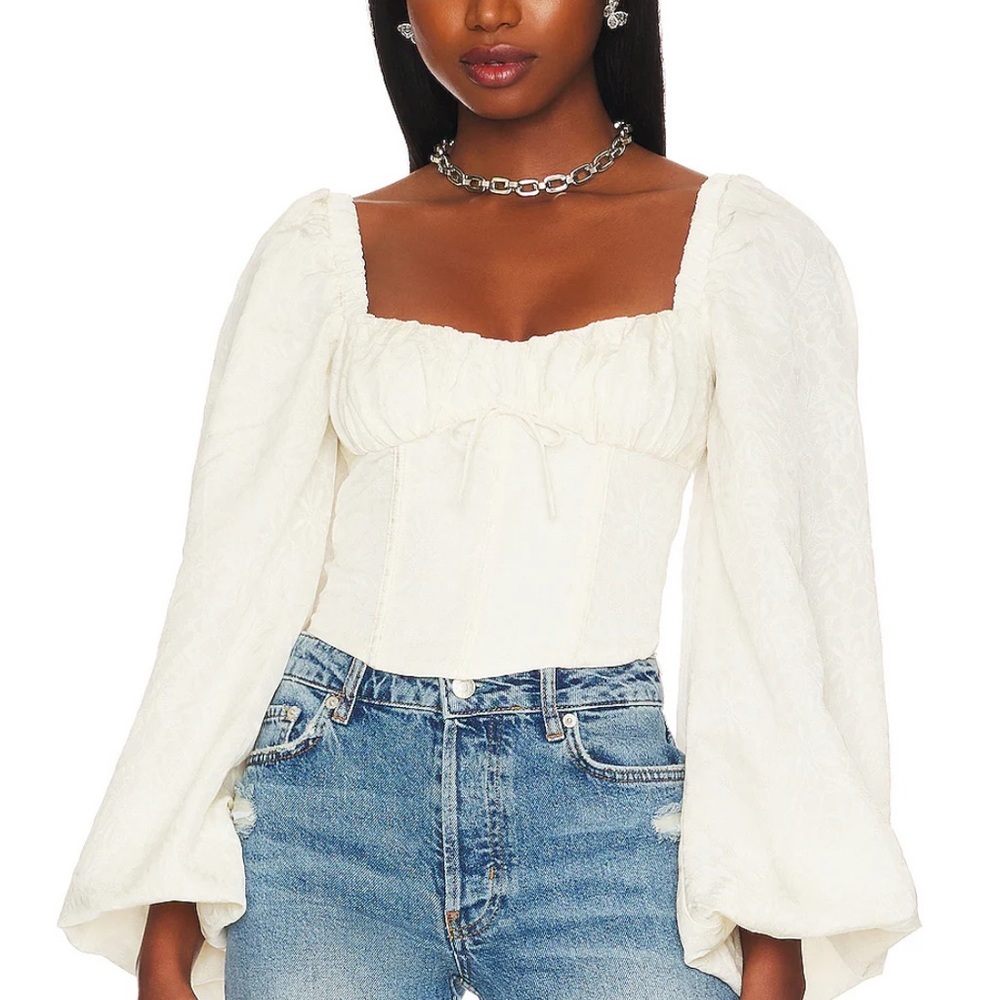 Elegant White Women's Top